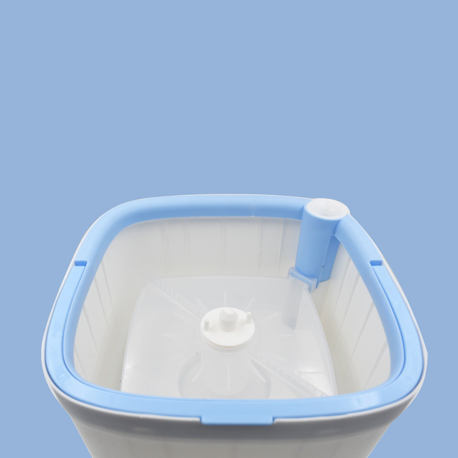 8162 Round Shape Mop Head with 1 Pad Extra Clean Water Spin Mop with Separate Water Bucket, Suitable for All Types of Flooring, Separates Dirty and Clean Water, Wet 8162 Round Shape Mop Head with 1 Pad Extra Clean Water Spin Mop with Separate Water Bucket, Suitable for All Types of Flooring, Separates Dirty and Clean Water, Wet